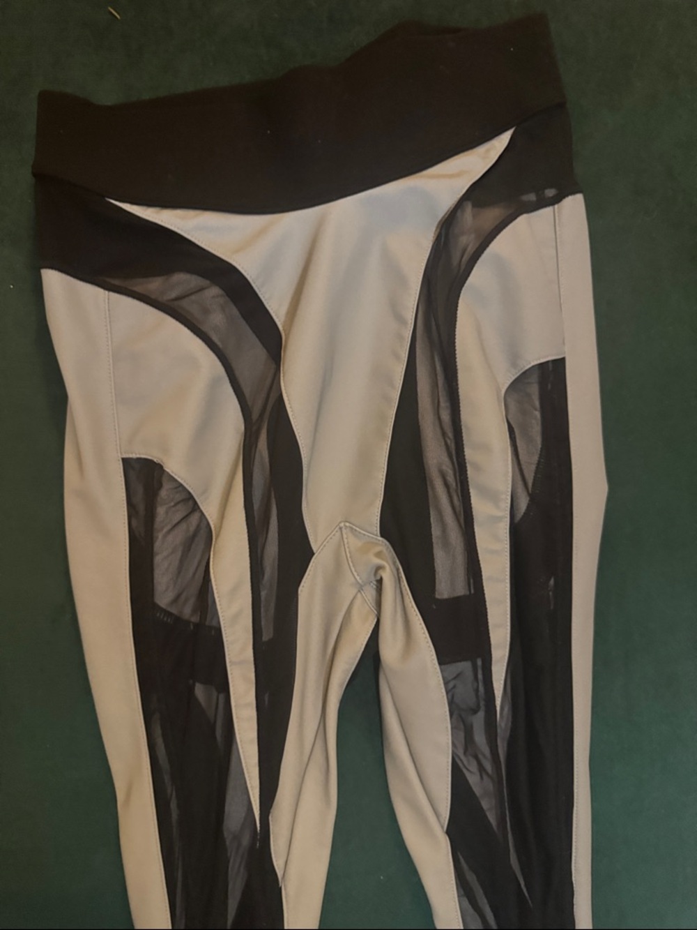 Black & Light Gray Colorblock Women's Jumpsuit and Pants Set - Picture 5 of 7